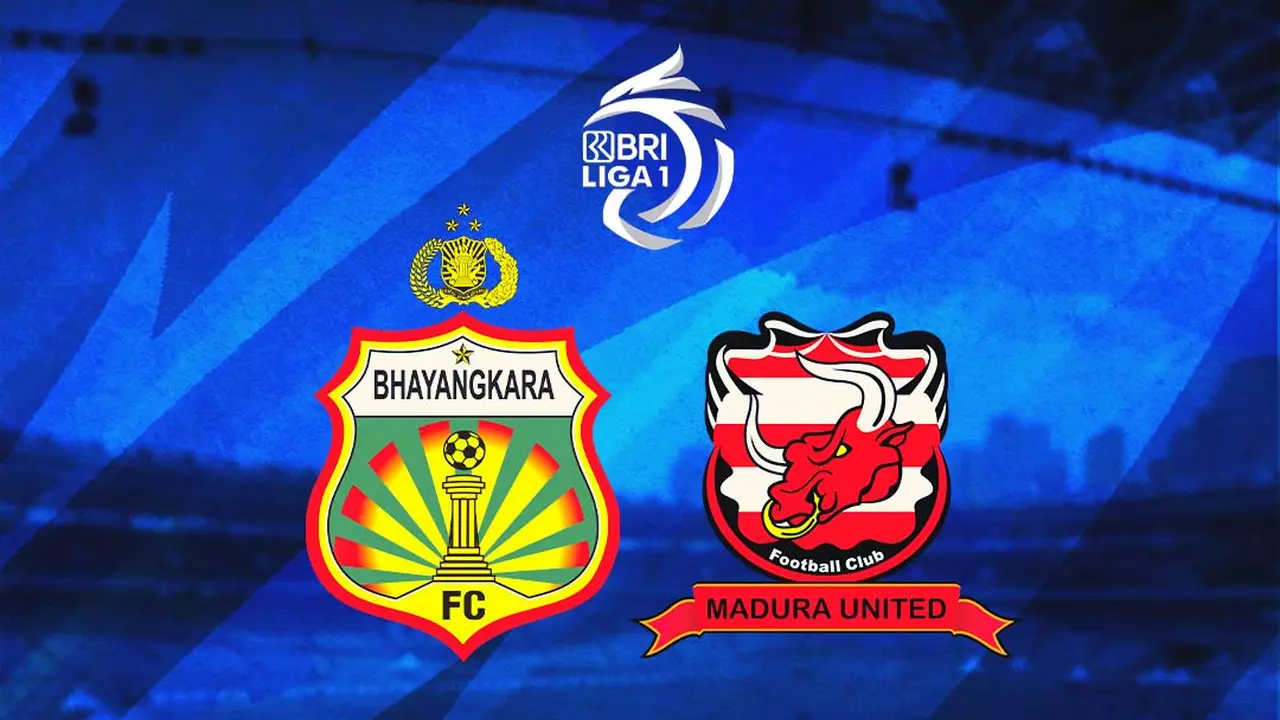 BRI Liga 1 - Bhayangkara FC Vs Madura United