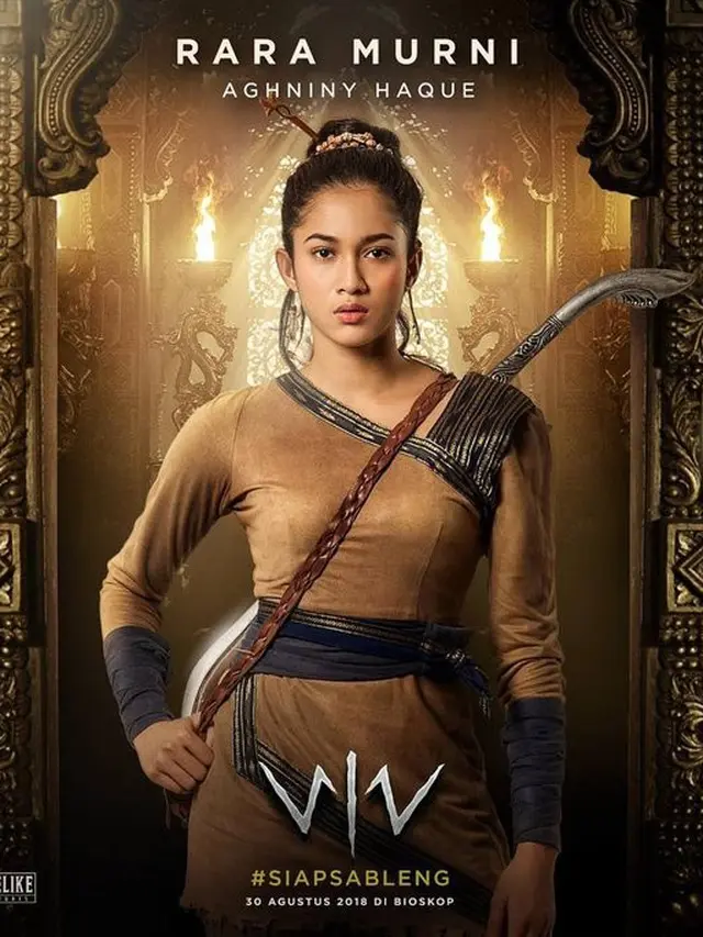 Aghniny Haque dalam film Wiro Sableng (Istimewa)