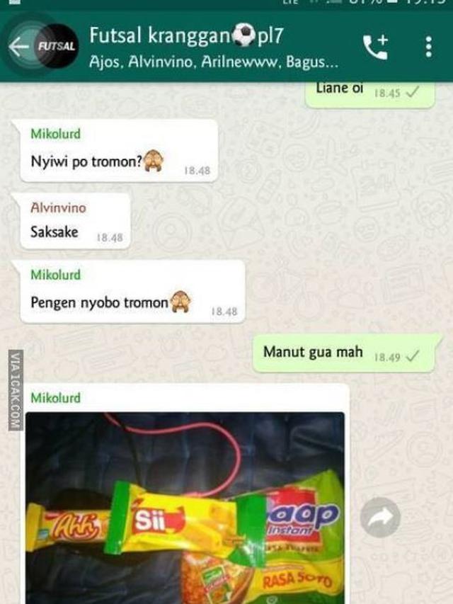 6 Balasan Chat Kocak Pakai Foto Ini Bikin Geleng Kepala