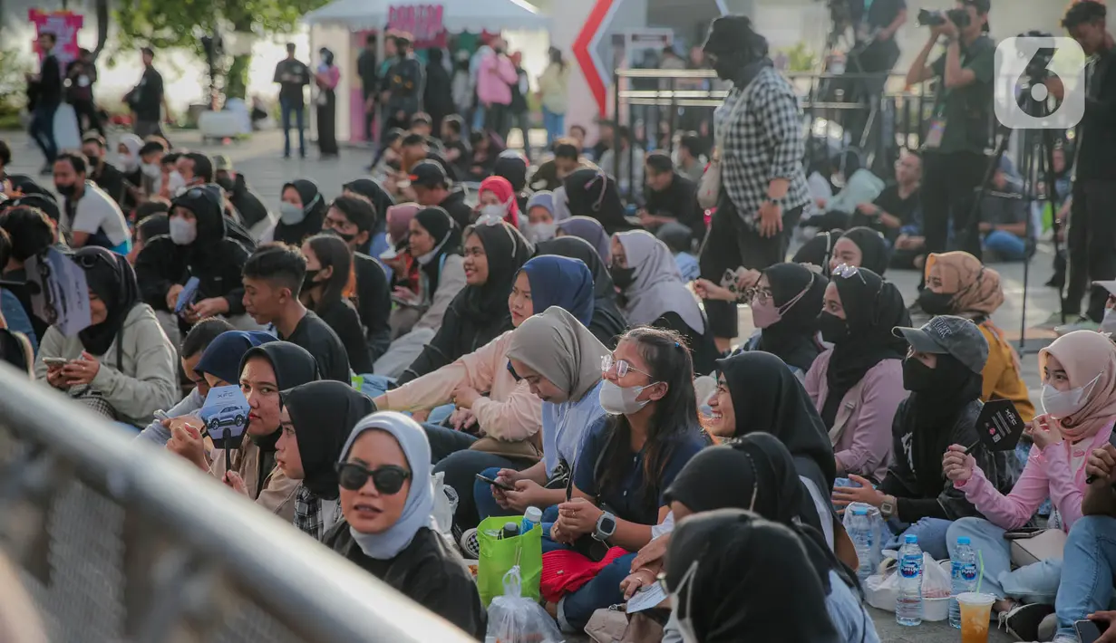 Buka Bareng 2023 ini merupakan gabungan dari festival musik dan kuliner. Akan ada sekitar 15 tenant yang siap menyediakan makanan nikmat bagi pengunjung yang hadir. (Liputan6.com/Faizal Fanani)