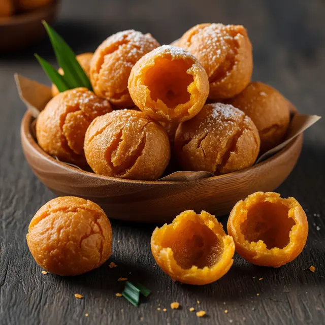 Resep Bola Ubi Kopong Ala Penjual Kaki Lima (AI)