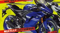 Yamaha R25 Versi Terbaru Muncul di Majalah Jepang
