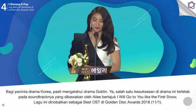 [Bintang] 5 Bintang K-Pop yang Mencuri Perhatian di Golden Disc Awards 2018