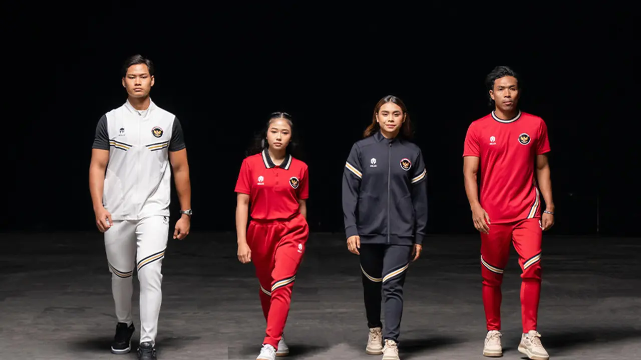 Seragam tanding tim Indonesia terbaru di multievent 2025