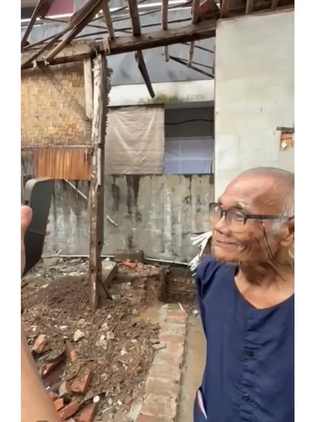 6 Potret Kondisi Rumah Diding Boneng yang Roboh, Raffi Ahmad Bantu Renovasi