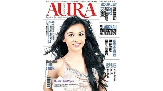 6 Foto Lawas Chelsea Olivia saat Jadi Cover Model Majalah, Curi Perhatian
