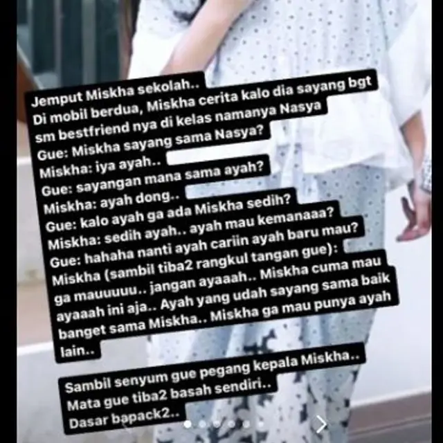 Gugat Cerai Natasha Rizki, Obrolan Lama Desta dan Anaknya Soal Ayah Baru Jadi Viral