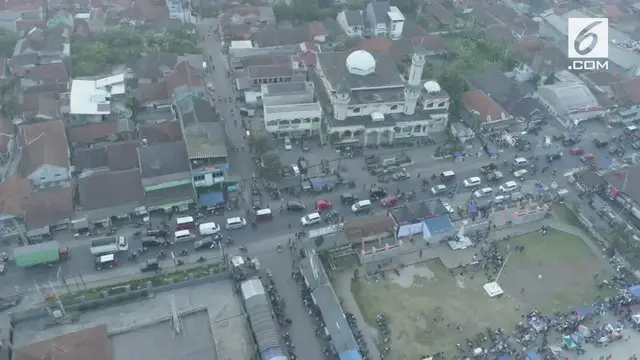 VIDEO: Pantauan Udara Arus Mudik di Sumedang