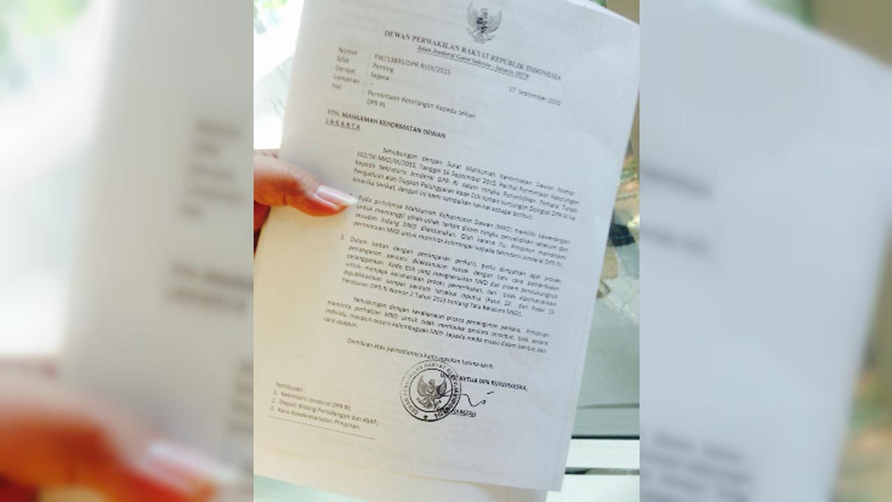 Fahri Hamzah Surati MKD Minta Kasus `Donald Trump` Dirahasiakan