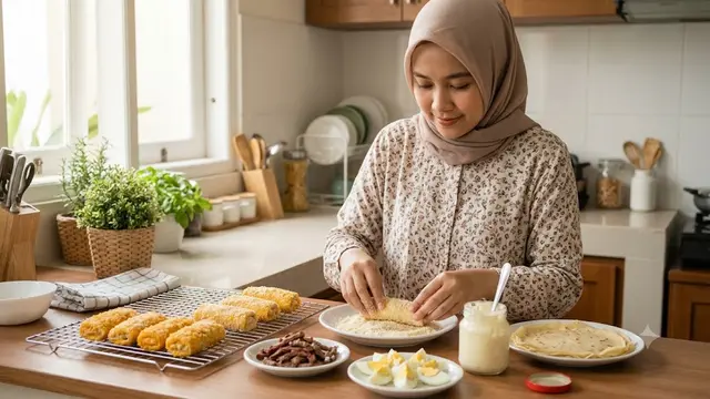 Jualan Camilan Setelah Anak Berangkat Sekolah