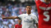 Striker Real Madrid asal Portugal, Cristiano Ronaldo. (AFP/Gerard Julien)