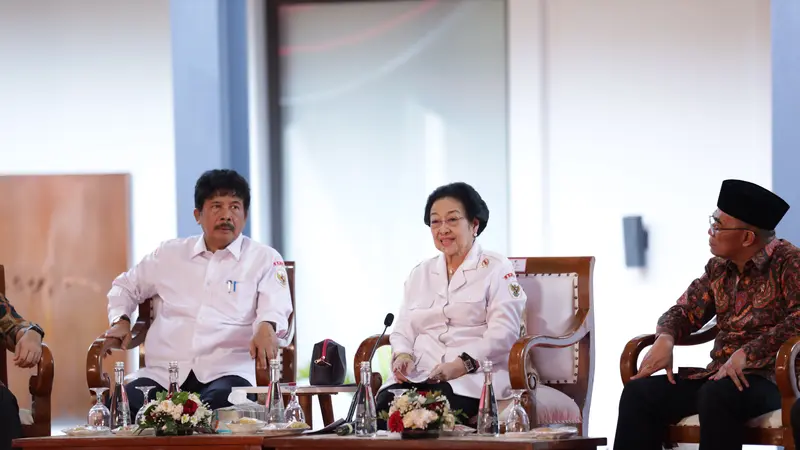 Megawati Beri Arahan Soal Ideologi Pancasila ke Para Menteri dan Pemangku Kebijakan