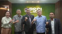 Perwakilan FIFA, Niko Nhouvannasak datang ke Indonesia dan berkunjung ke Kantor PSSI di GBK Arena, Jakarta Pusat pada Senin (10/10/2022). (PSSI).