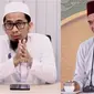 Kolase Ustadz Adi Hidayat (UAH) dan Ustadz Abdul Somad (UAS). (YouTube Adi Hidayat/Instagram @ustadzabdulsomad_official)