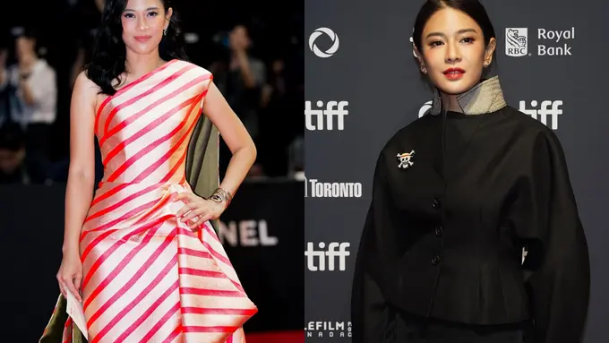 Mandiri Tanpa MUA, Begini Hasil Makeup Sendiri Dian Sastrowardoyo Saat Hadiri di Festival Film Internasional