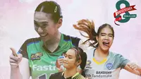 8 Bintang Cantik di Panggung Bola Voli Indonesia: Bikin Mata Seger Guys!