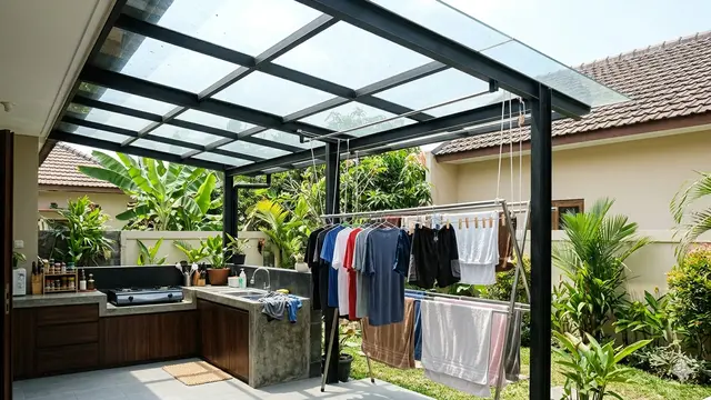 Model Atap Kaca Tempered