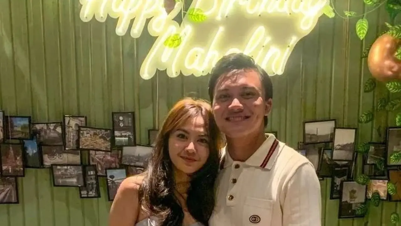 Ulang Tahun Mahalini Bareng Rizky Febian