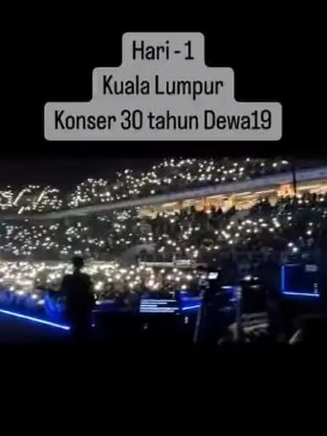 Dewa 19 gelar konser 30 tahun berkarya di Malaysia (Instagram/ahmaddhaniofficial)