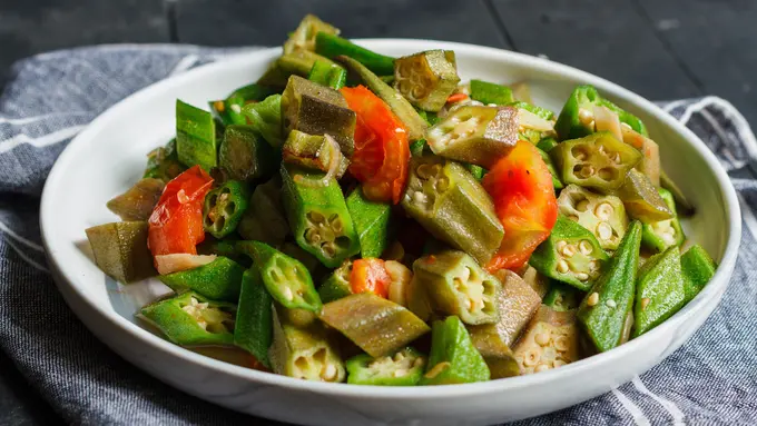 tumis okra