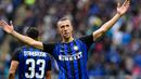 4. Ivan Perisic (Inter Milan) – Gagal pindah ke MU membuat bintang Kroasia ini tidak tampil di Liga Champions. Tetapi jika pindah pada Januari dirinya masih bisa didaftarkan untuk ikut liga antar klub terbaik Eropa tersebut. (AFP/Miguel Medina)