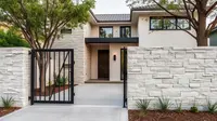 9 Rekomendasi Model Gerbang Rumah Minimalis, Cocok untuk Hunian Bergaya Modern
