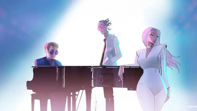 Elton John, Nicki Minaj, Young Thug (Foto: YouTube)