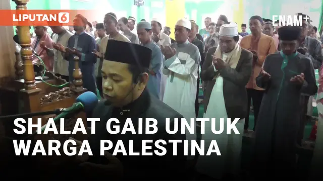 Warga Merauke Gelar Shalat Ghaib Untuk Korban Palestina