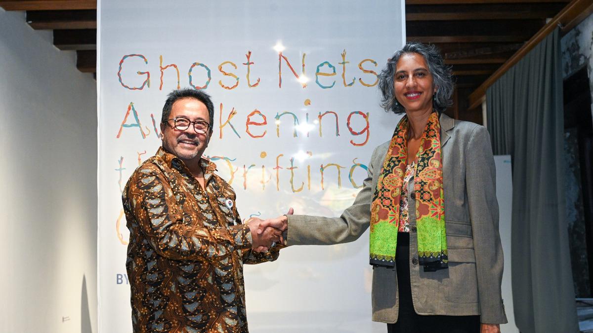 Pameran Seni Ghost Nets Hadir di Museum Bahari Jakarta, Soroti Polusi Laut lewat Karya Seni Daur Ulang