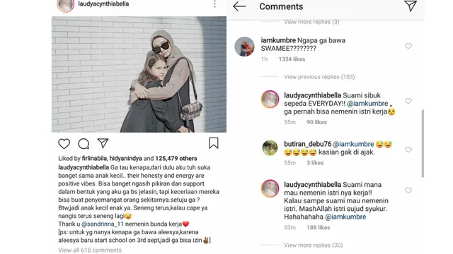 Laudya Cynthia Bella dan Engku Emran