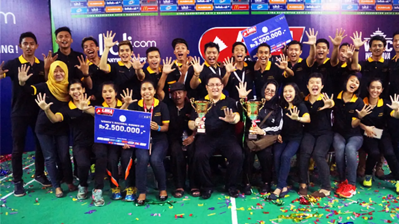 UPI dan Unikom Berbagi Trofi di LIMA Badminton (udah)