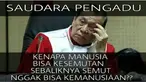 Meme tentang pertanyaan MKD beredar luas di dunia maya. Para netizen beramai-ramai mengunggah meme MKD di media sosial. Ini diantaranya. Kenapa manusia bisa kesemutan? (kochiefrog.com)