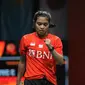 Gregoria Mariska Tunjung membuka kemenangan tim putri Indonesia atas Korea Selatan pada final Kejuaraan Bulu Tangkis Beregu asia 2022 di Setia City Convention Center, Selangor, Malaysia, Minggu (20/2). (foto: PBSI)