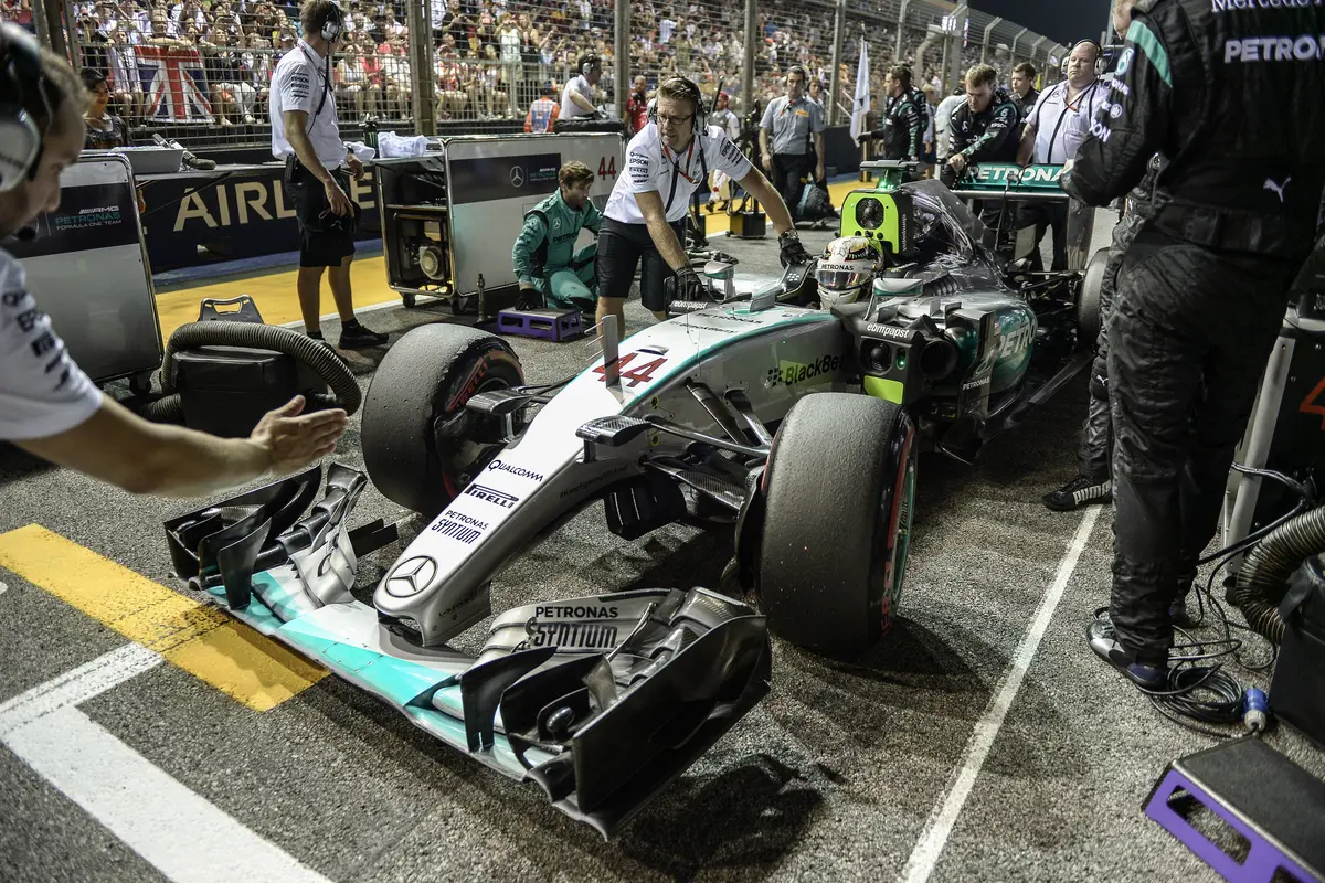 Lewis Hamilton (AFP Photo/Mohd Rasfan)