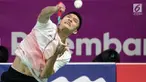 Jonatan Christie alias Jojo berhasil meraih medali emas di nomor tunggal putra bulu tangkis. Jojo mengalahkan Chou Tienchen atlet dari Chinese Taipe dengan skor 2-1.