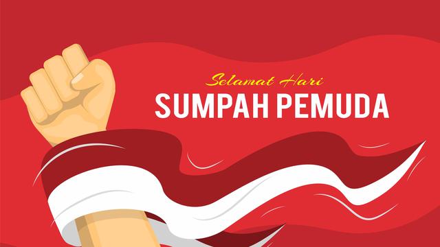Ilustrasi Hari Sumpah Pemuda, 28 Oktober