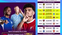 Jadwal Live Streaming Liga Inggris 2023/2024 Matchweek 5 di Vidio, 16-19 September 2023