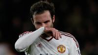 Gelandang Manchester United asal Spanyol, Juan Mata. (AFP)
