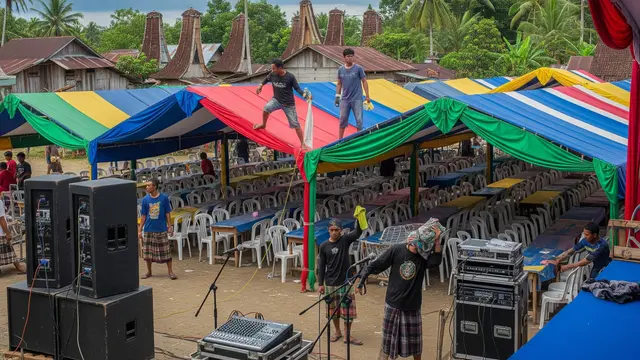 Penyewaan Tratak, Meja, dan Kursi Hajatan