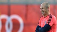 Gelandang Bayern Munchen, Arjen Robben. (AFP/Christof Stache)