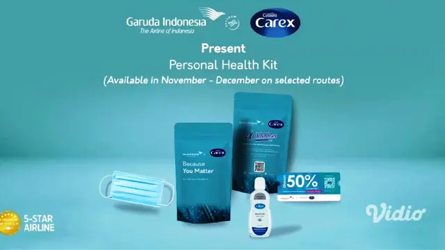 Kolaborasi Carex dan Garuda INdonesia Tingkatkan Keamanan dan Kenyamanan Penerbangan di Masa Pandemi