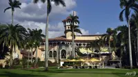 Rumah di Resor Mar-a-Lago di Florida milik Donald Trump. (File/AFP/Mandel Ngan)