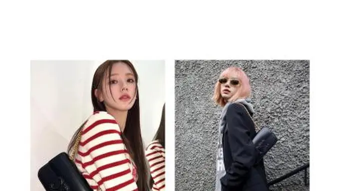 Lisa BLACKPINK dan Miyeon (G)I-dle Kembaran Kenakan Tas Rp40Jutaan, Siapa Lebih Keren?