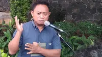 Djunaidi, ayah Mahesa Junaidi (13) yang menjadi korban sembako maut di Monas, Jakarta. (Merdeka.com)