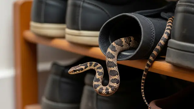 Jenis Ular yang Sering Masuk ke Dalam Sepatu Tanpa Disadari