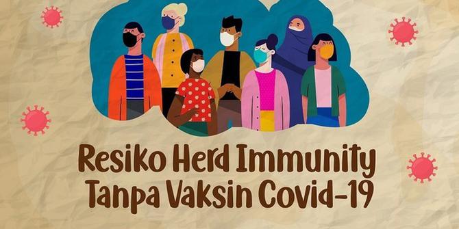 VIDEOGRAFIS: Resiko Herd Immunity Tanpa Vaksin Covid-19