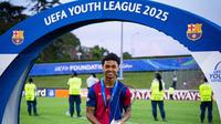 Shane Kluivert menjuarai UEFA Youth League 2024/2025 bersama Barcelona. (Instagram/shanekluivert).