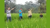 Asyiknya Menyusuri Sungai Ciherang Purwakarta