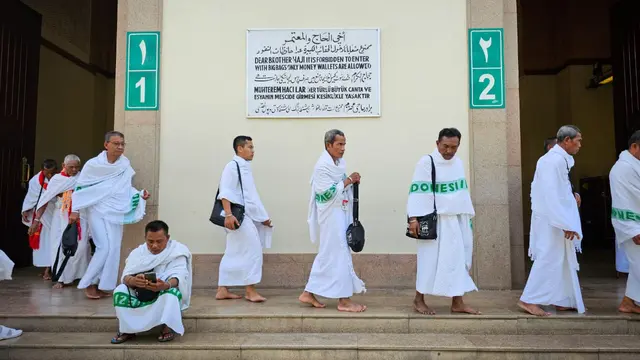 7.092 Jemaah Haji indonesia Didorong ke Makkah untuk Umrah