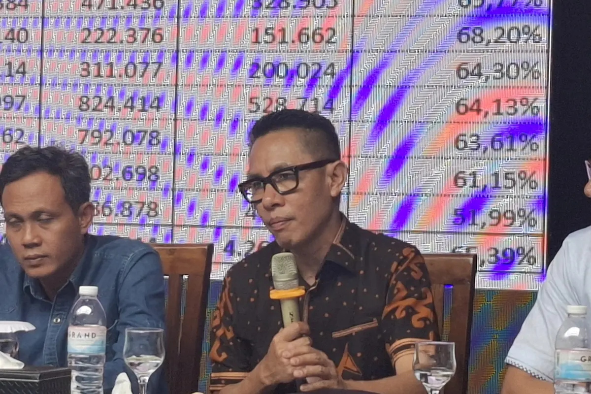Ketua Divisi Hukum dan Pengawasan KPU Lampung, Hermansyah. Foto : (Liputan6.com/Ardi).